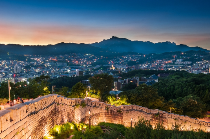 낙산공원, 루미와 진우가 걷던 성곽길