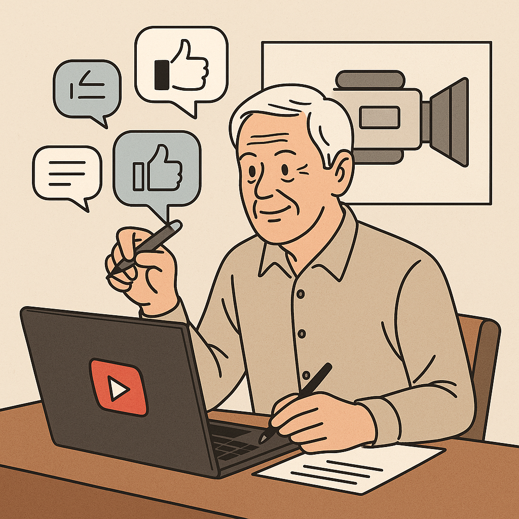 시니어 유튜브 댓글을 영상 아이디어로 전환하는 전략