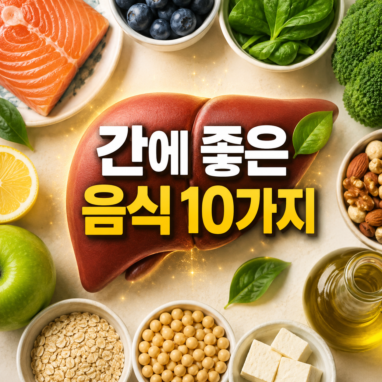 간에 좋은 음식 10가지
