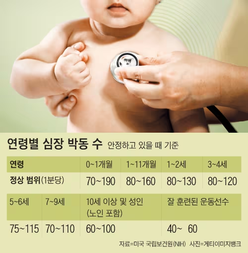맥박정상범위&amp;#44; 나는 정상일까? 임산부&amp;#44; 청소년&amp;#44; 연령별 범위