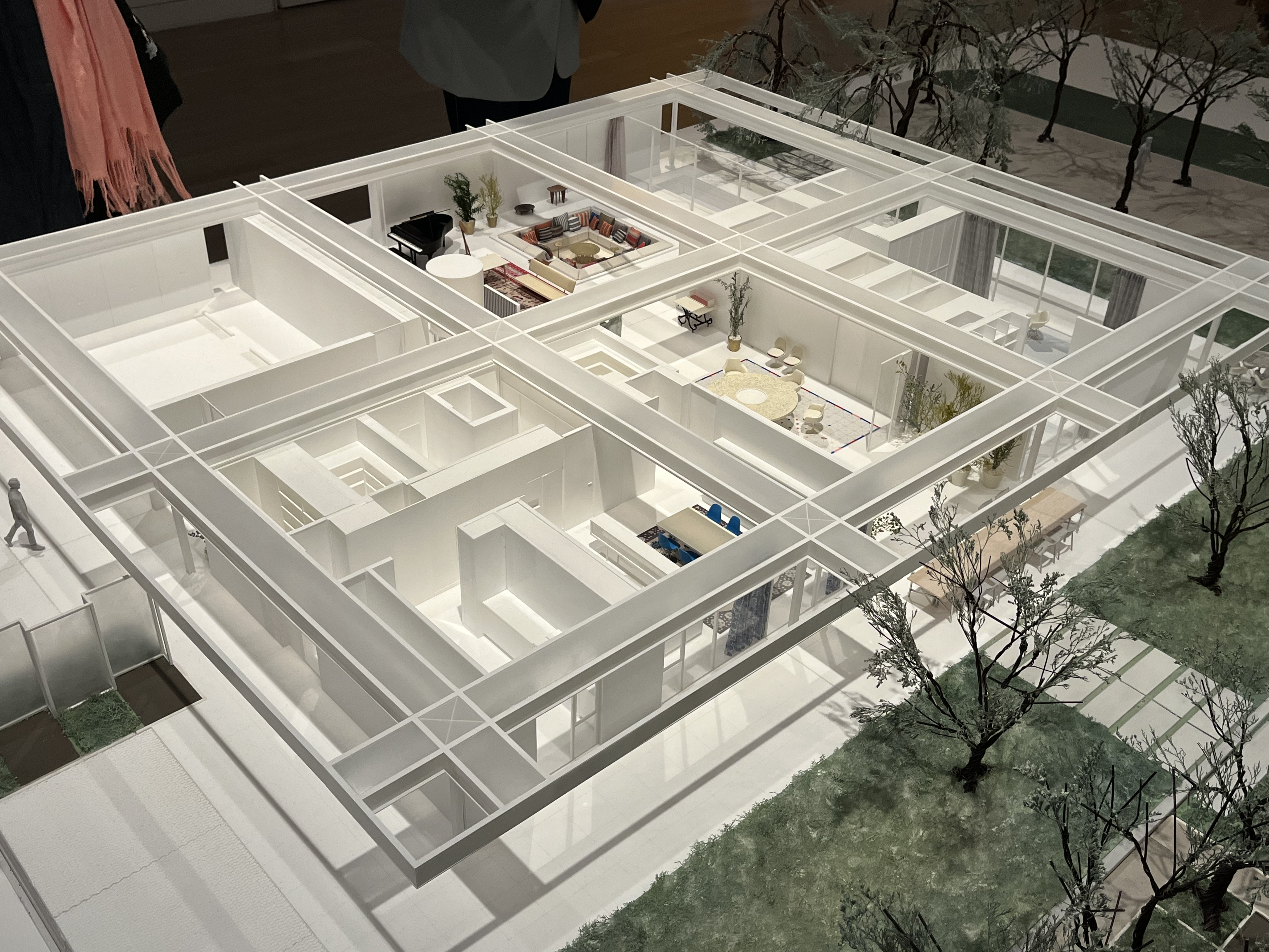 밀러 하우스 전시 모형