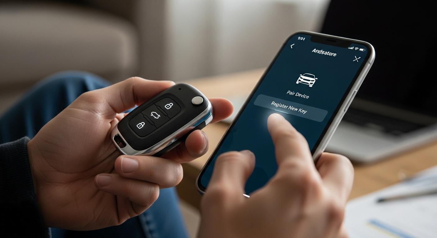 자동차 스마트키 등록