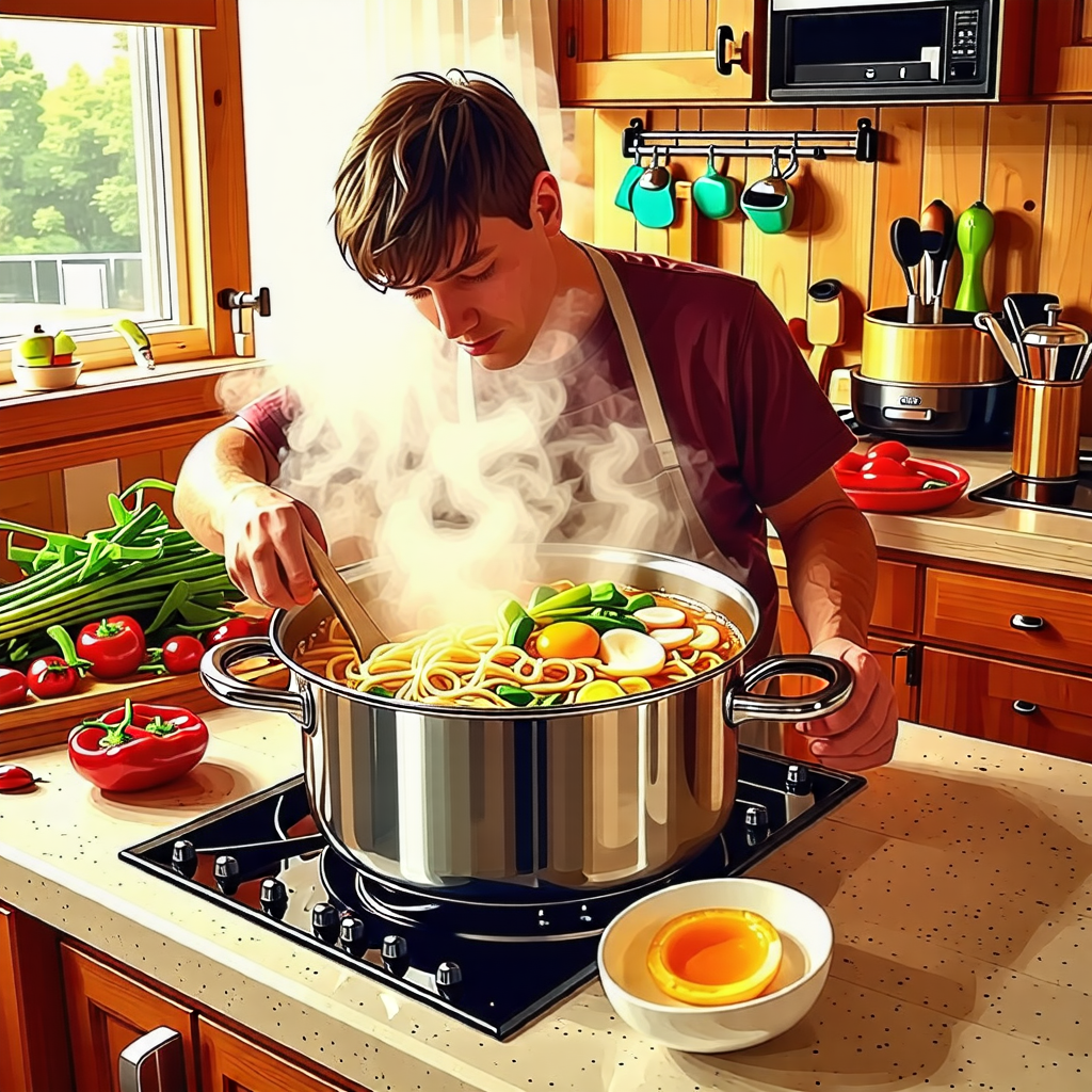 라면 맛있게 끓이는 방법