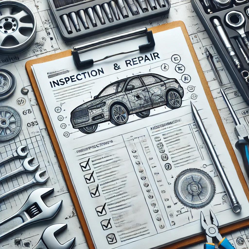 자동차점검정비명세서 양식