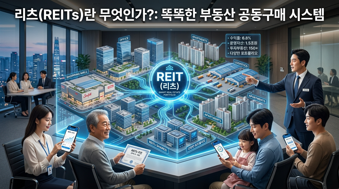 리츠를 똑똑한 공동구매 시스템으로 설명