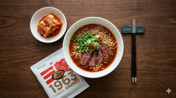 삼양라면 1963 조리 예