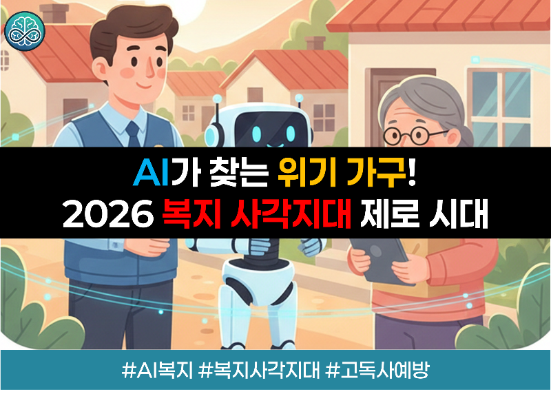 보건복지부가 AI 안내도우미와 업무지원 시스템을 도입하여 복지 사각지대를 발굴하고 공무원의 행정 부담을 줄이는 2026년 복지 AI 추진 계획 안내