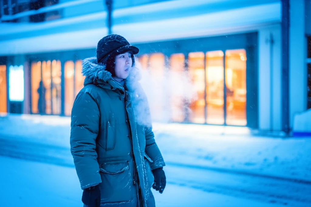 삿포로 1월 빙판길 안전 필수템 아이..