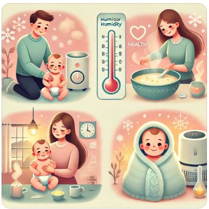 겨울철 아기 건강 관리법