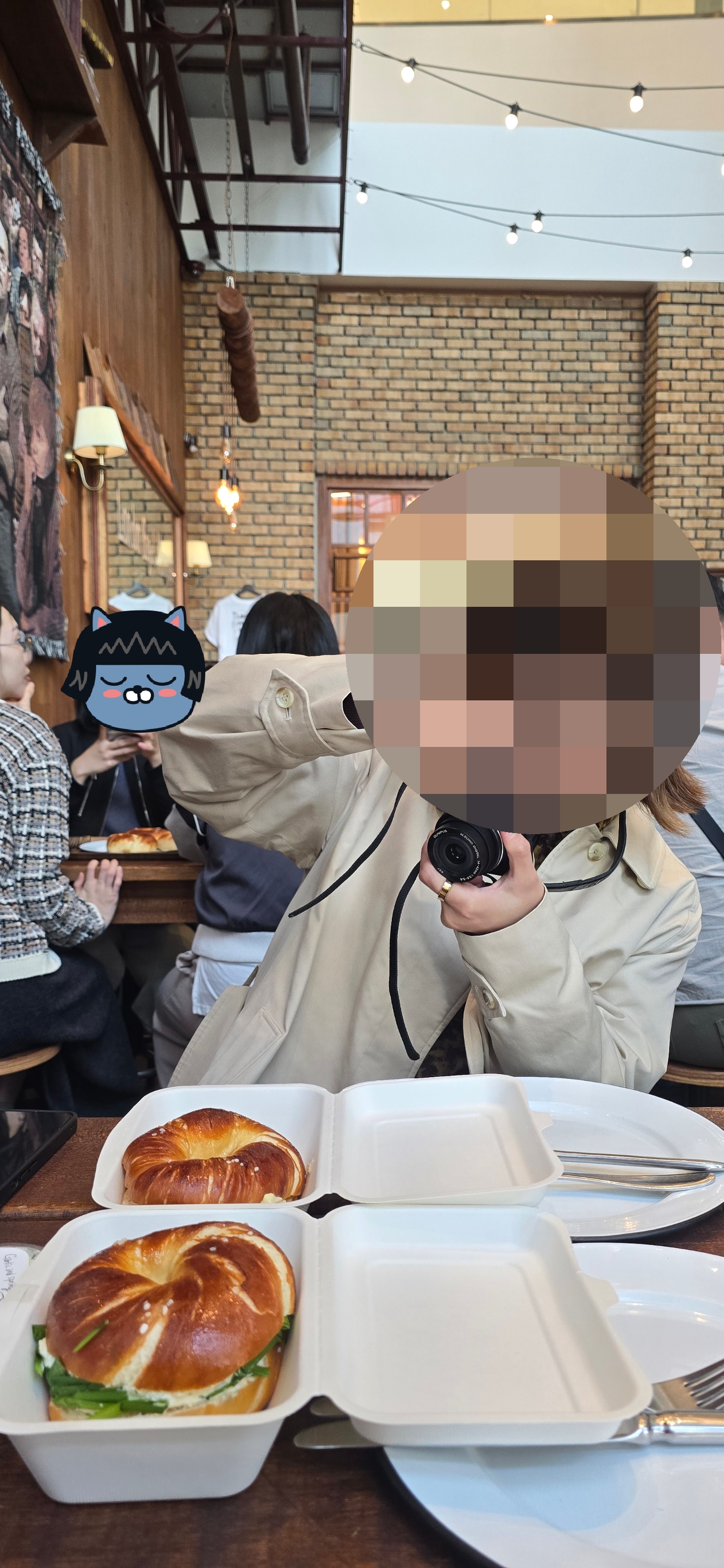런베뮤 잠실점 베이글