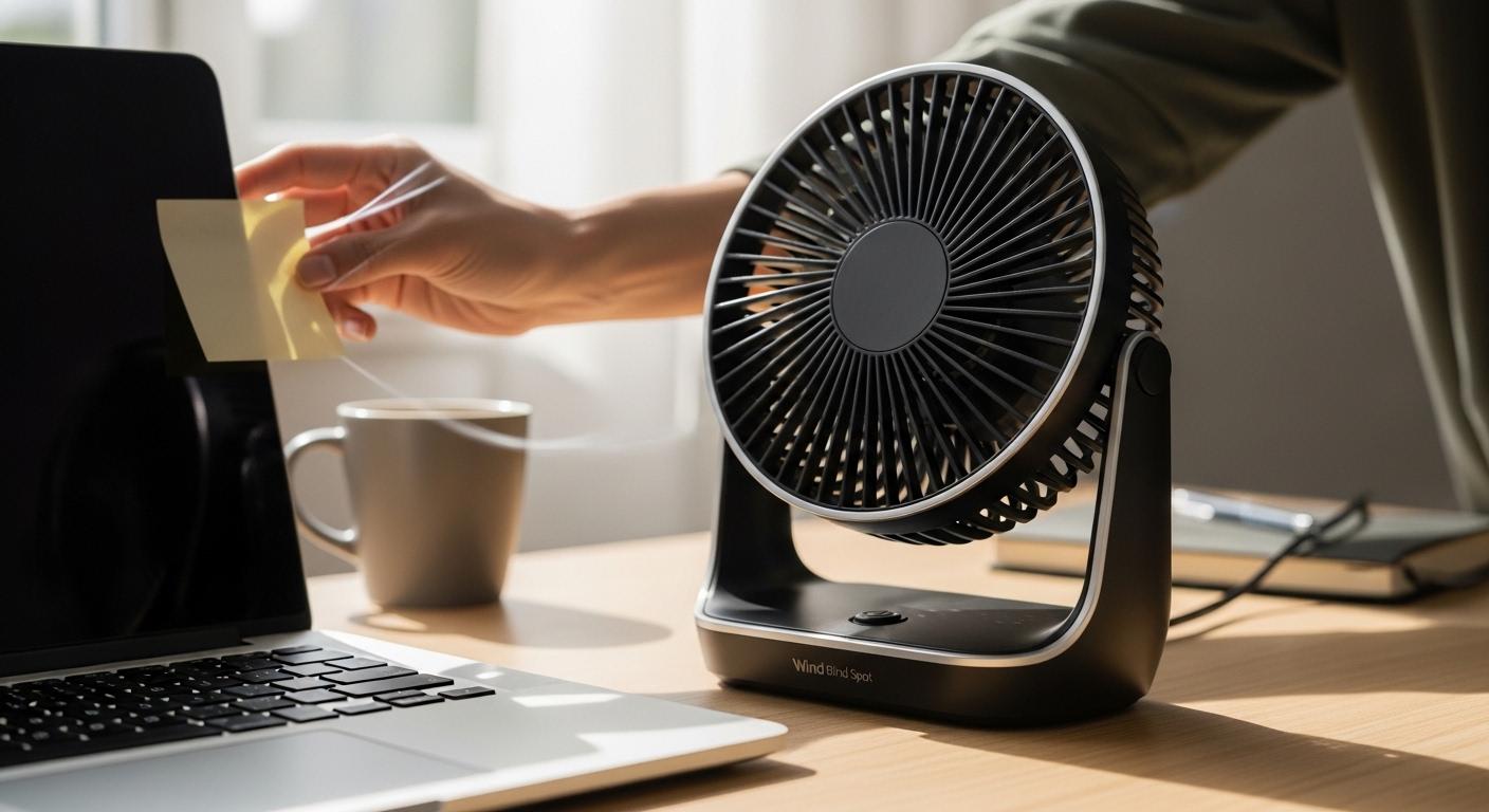 바람 사각지대 탁상형 선풍기 내돈내산 후기