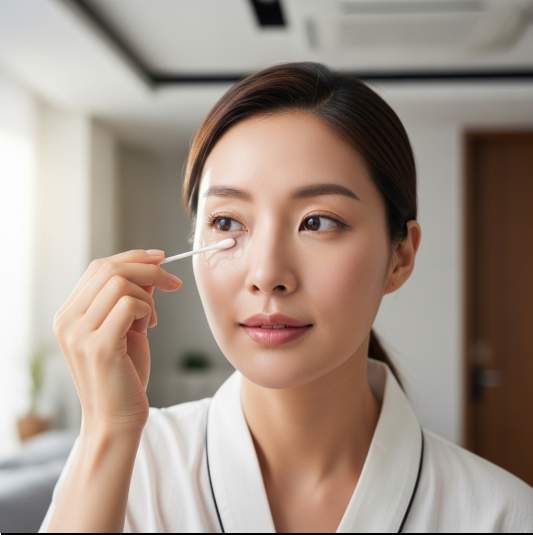 비립종 압출 전 홈케어 방법
저자극 약산성 세안