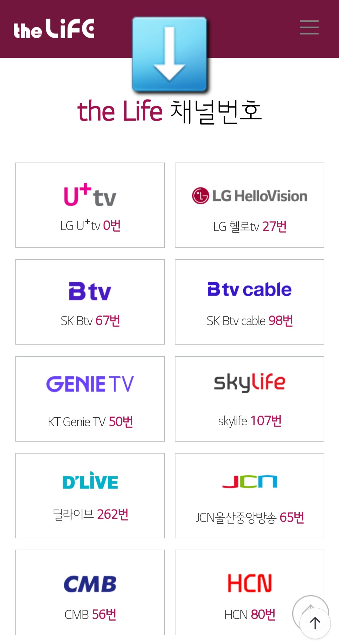 The-Life(더라이프)-편성표-및-채널번호-확인-방법-안내-그러면-더라이프-채널-번호를-확인할-수-있는데요.-앞서-언급했듯이&amp;#44;-지역이나-방송사에-따라-채널-번호가-다를-수-있으니-번호를-잘-확인하셔서-시청하는-것을-추천합니다.