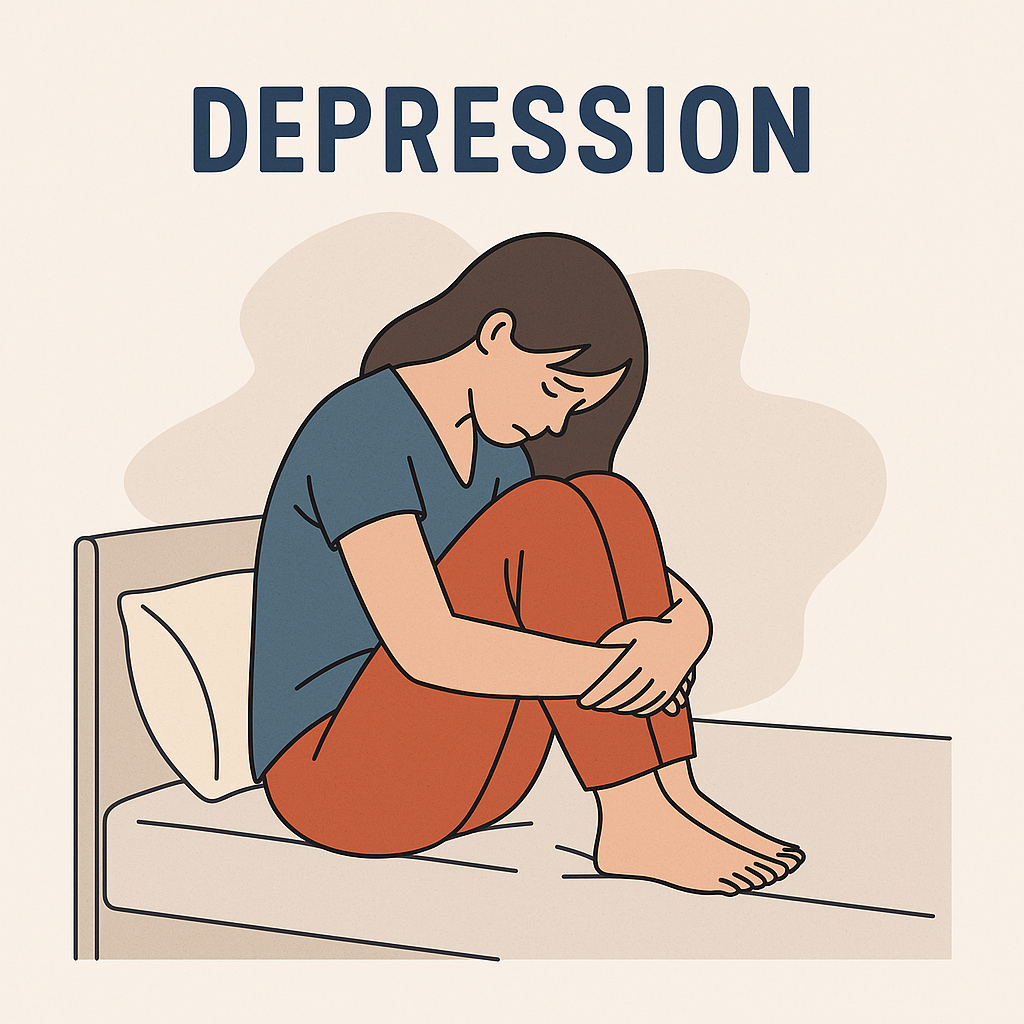 우울증 관련 이미지