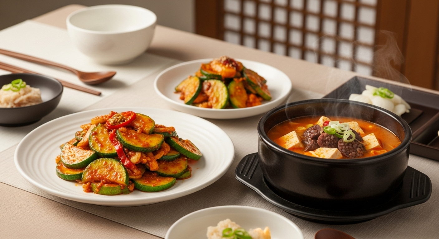 7월 제철음식 애호박