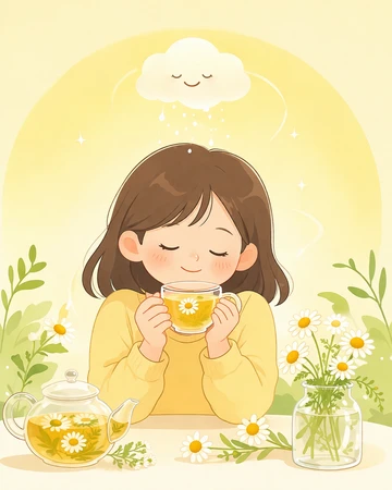 카모마일차 진정 효과와 편안한 휴식9