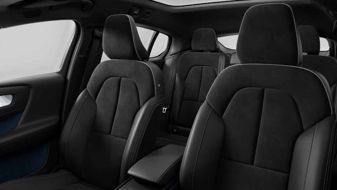 볼보 전기차 C40 실내 시트 사진