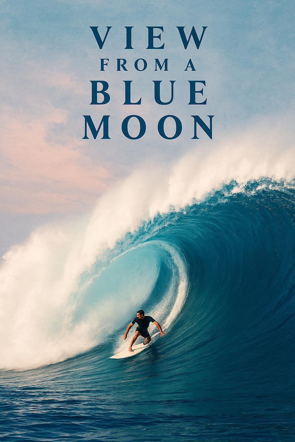 View From A Blue Moon 영화포스터(Ai생성이미지)