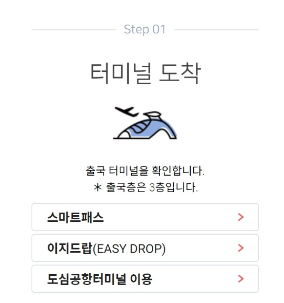 인천공항 출국심사 절차