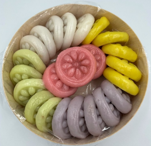 오색깨송편