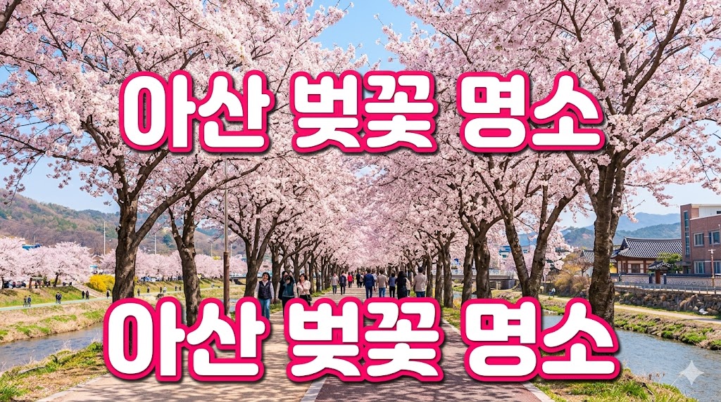 아산 벚꽃 명소