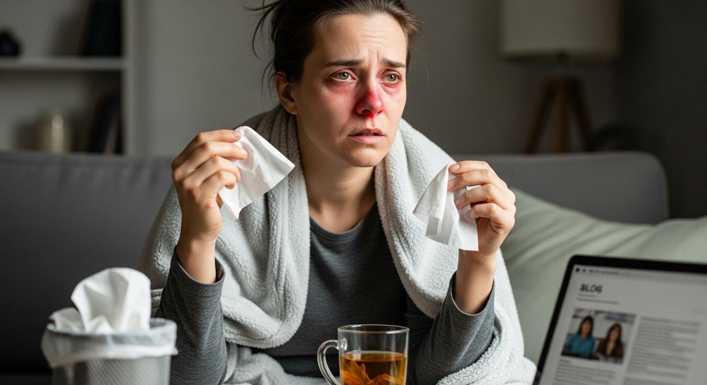 독감 증상 열 없는