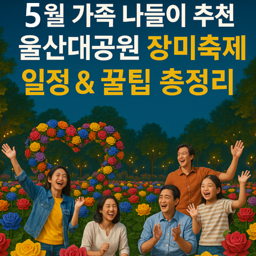 울산대공원 장미축제