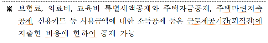 연말정산, 계속 근로자부터 퇴직자·휴직자 복수근로자까지 상황별 대처법