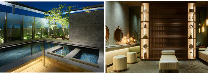 후쿠오카 숙소 미쓰이 가든 호텔 후쿠오카 기온 대욕장 탈의실