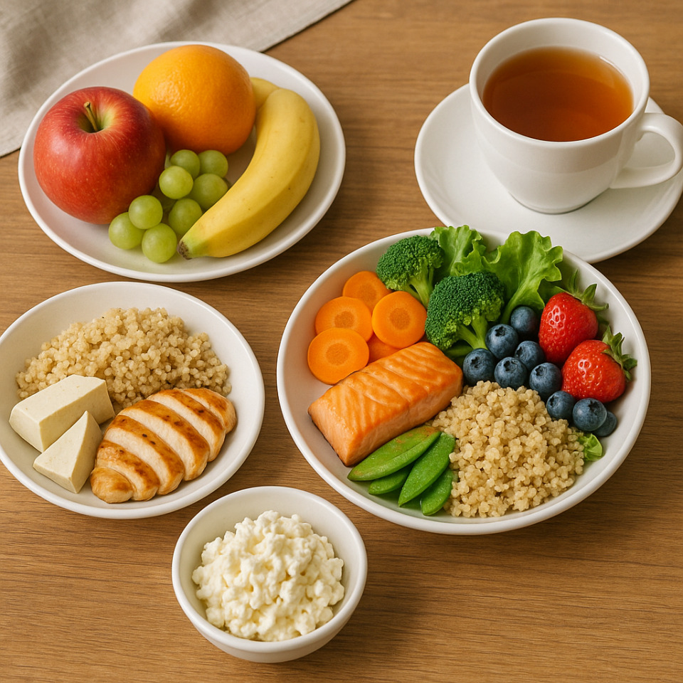 피로 회복 음식 모음 사진