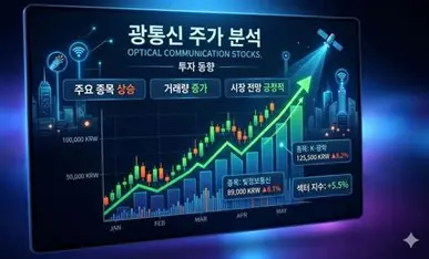 대한광통신 27% 폭등 이유