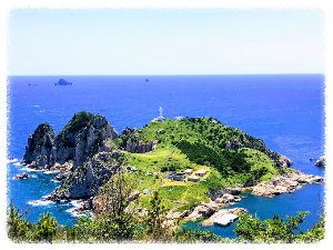 소매물도등대섬