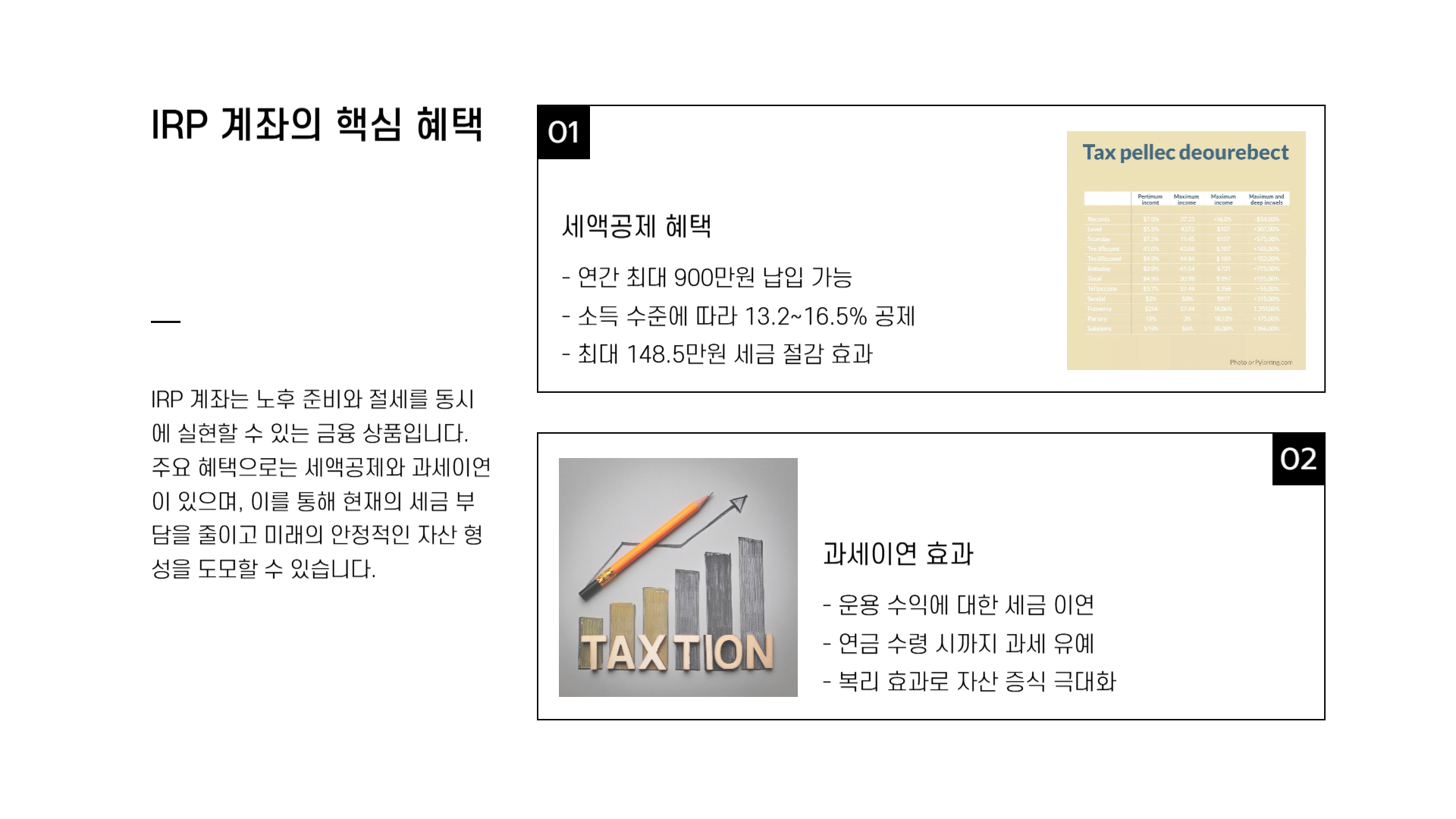 IRP 계좌란