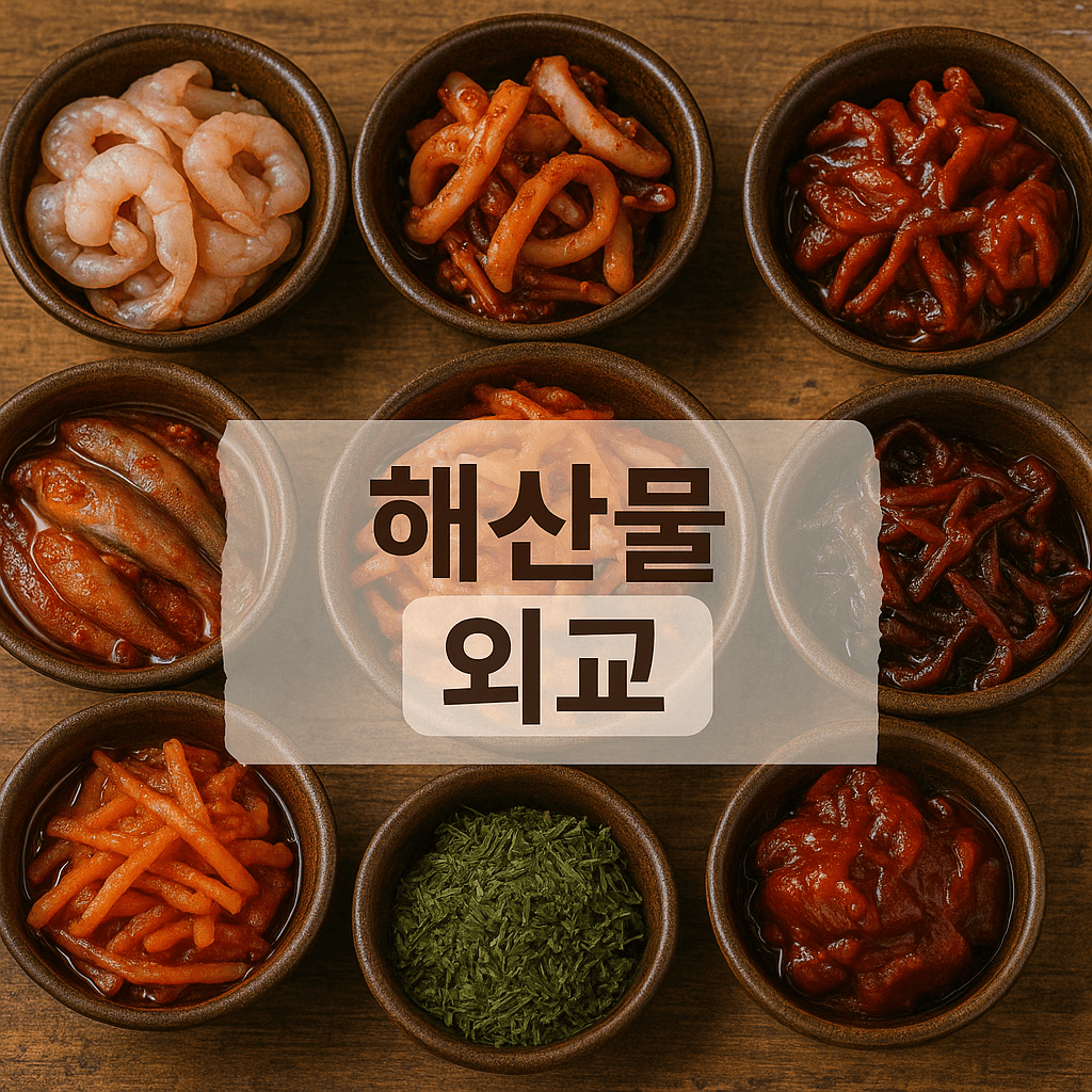 해산물 외교의 힘