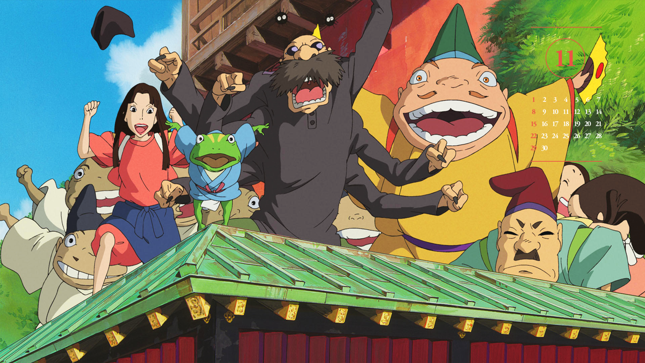 15 단체 A - 2026년11월 달력배경화면