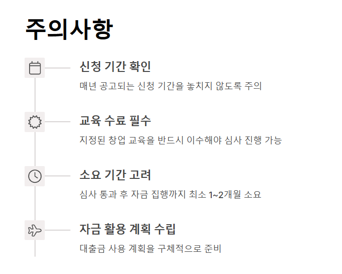 2025년 청년전용 창업자금 신청방법 꼭 챙겨야 할 3가지
