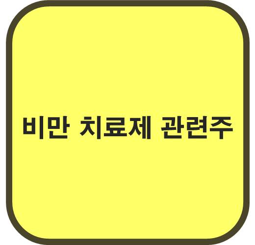 비만치료제 관련주 두번째