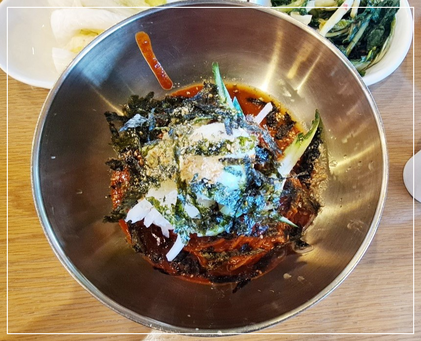 비빔막국수