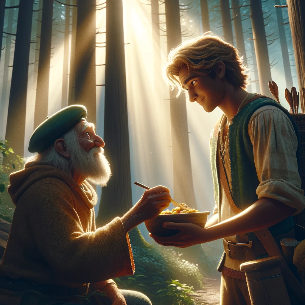 동화 황금거위 줄거리 결말 교훈