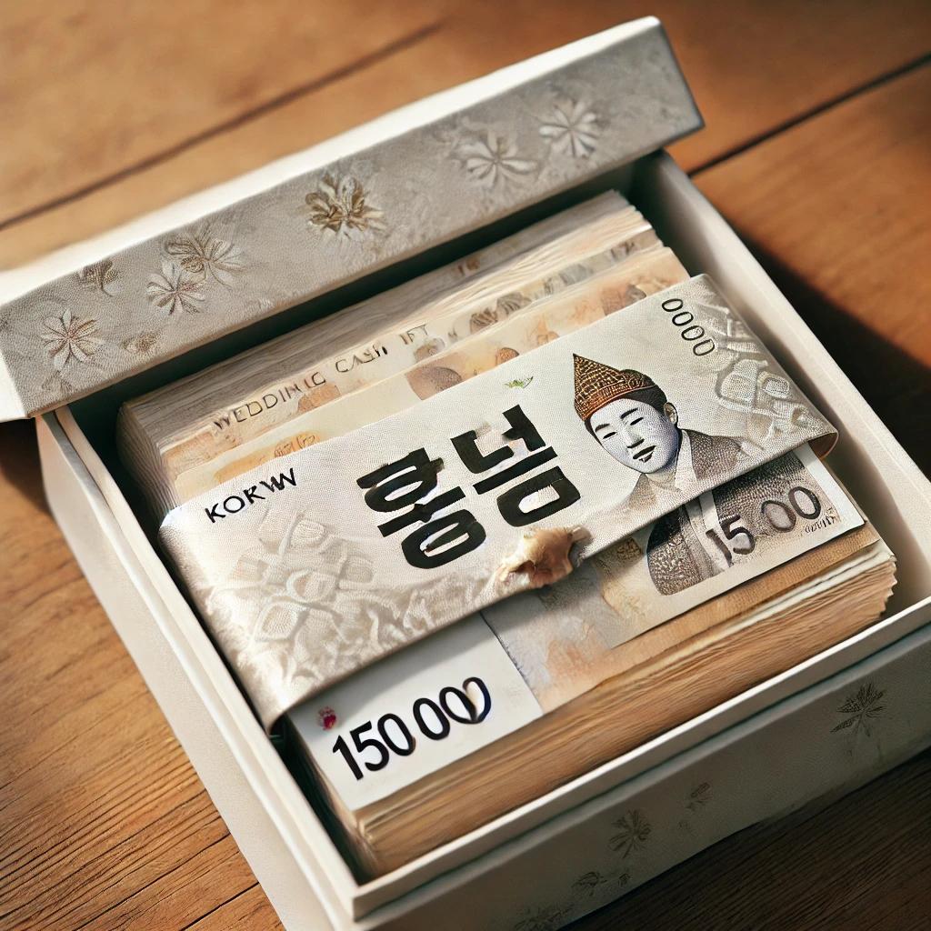 결혼식 축의금 액수 15만원