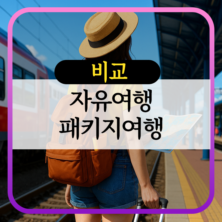 자유여행 vs 패키지여행