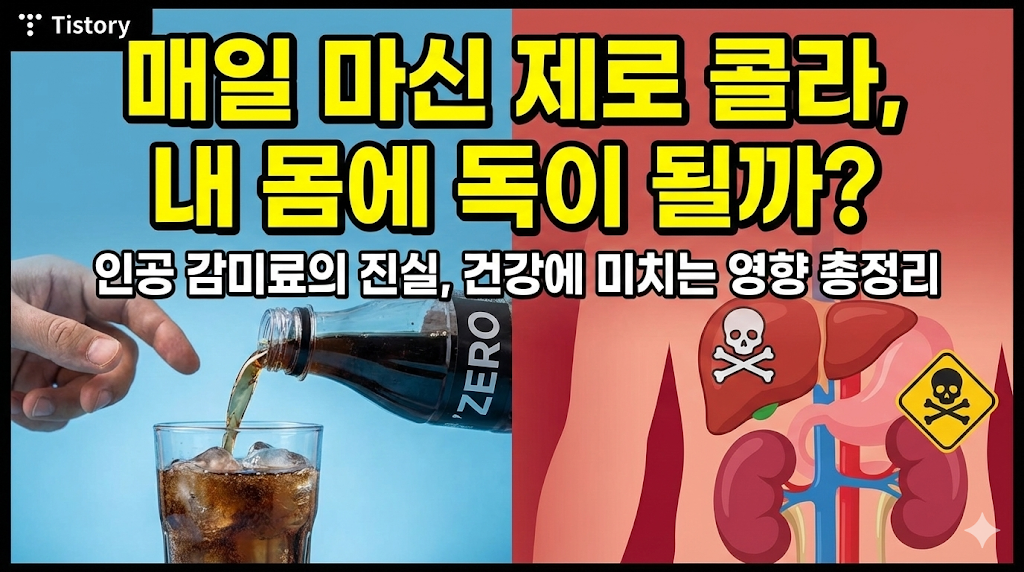 매일 마신 제로 콜라, 내 몸에 독이 될까?