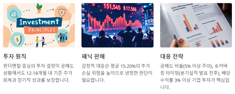 공매도에도 흔들리지 않는 투자 전략이 필요하다.