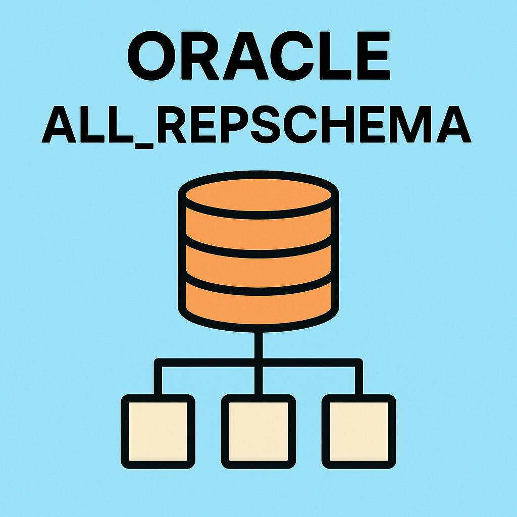 ALL_REPSCHEMA 뷰 완전 분석과 실무 활용 가이드