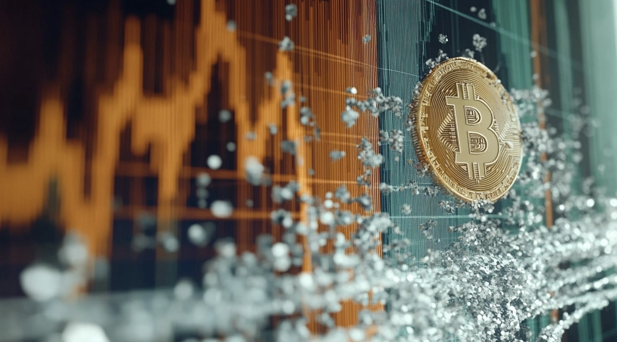 비트코인의 변동성과 다이내믹한 이미지