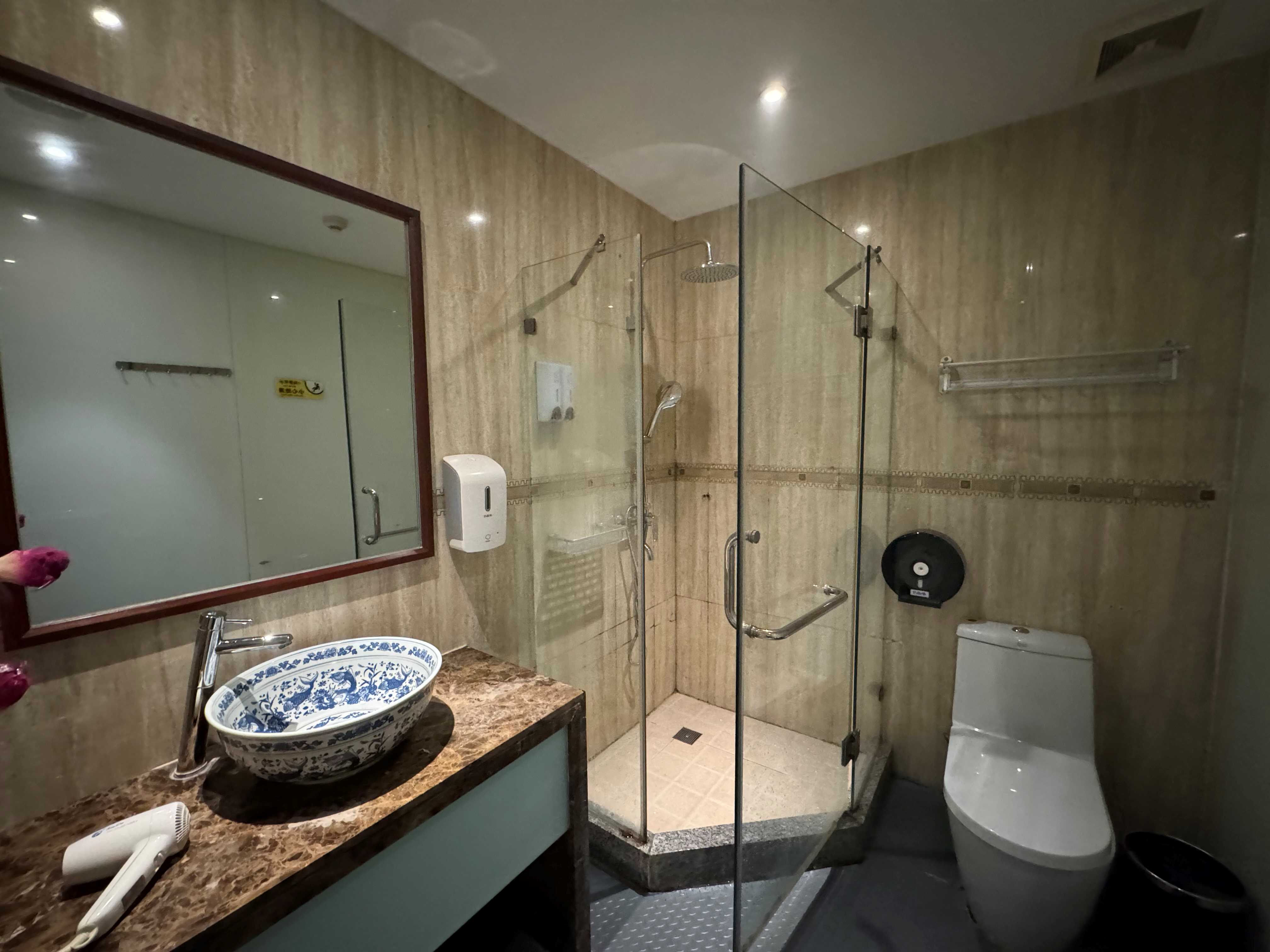 북경 환승라운지 샤워실