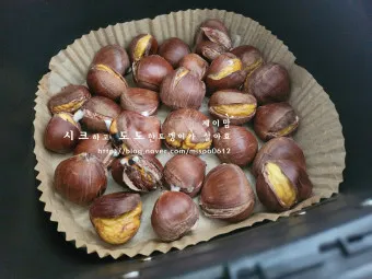 에어프라이어 밤 굽기 꿀팁 레시피_5