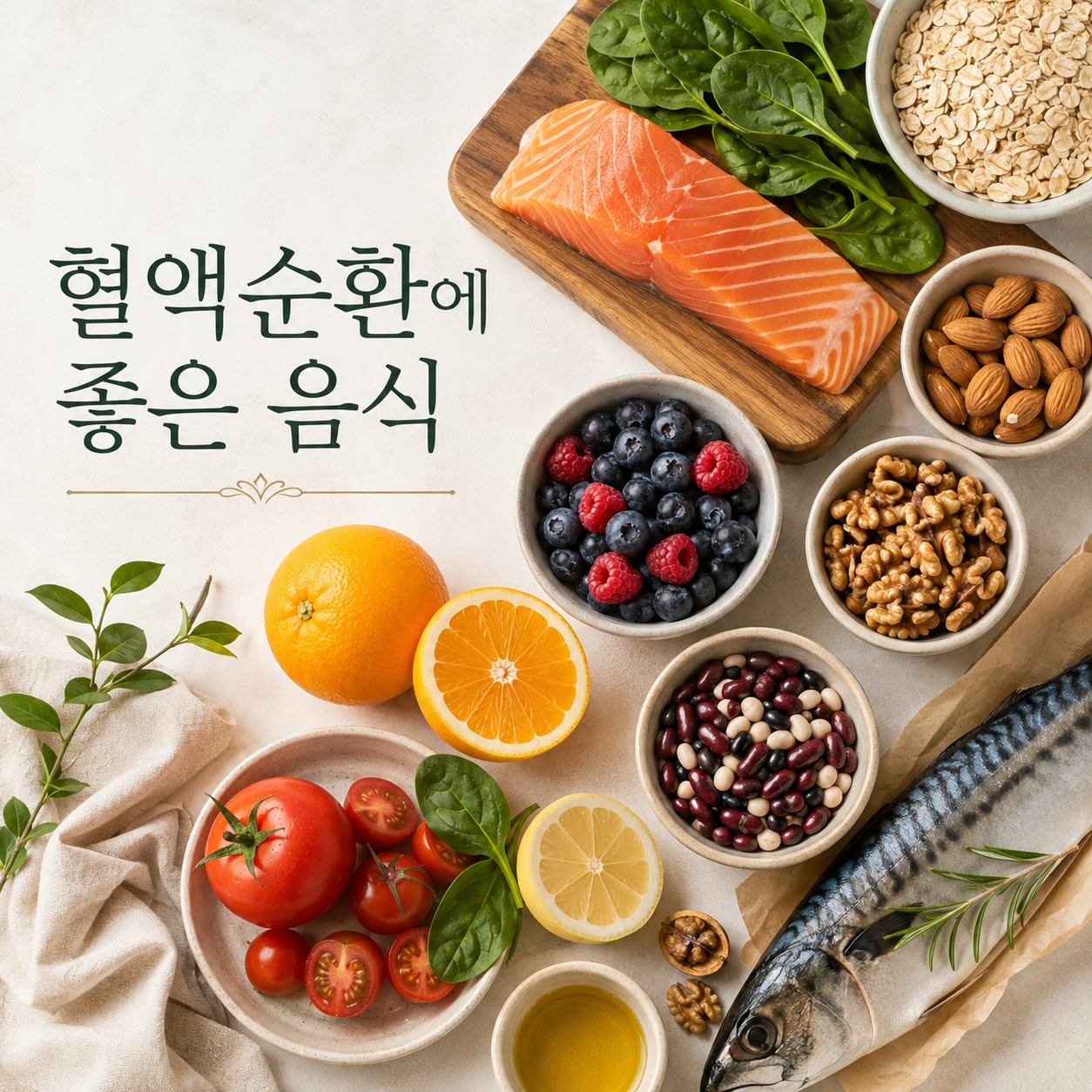 혈액순환에 좋은 음식