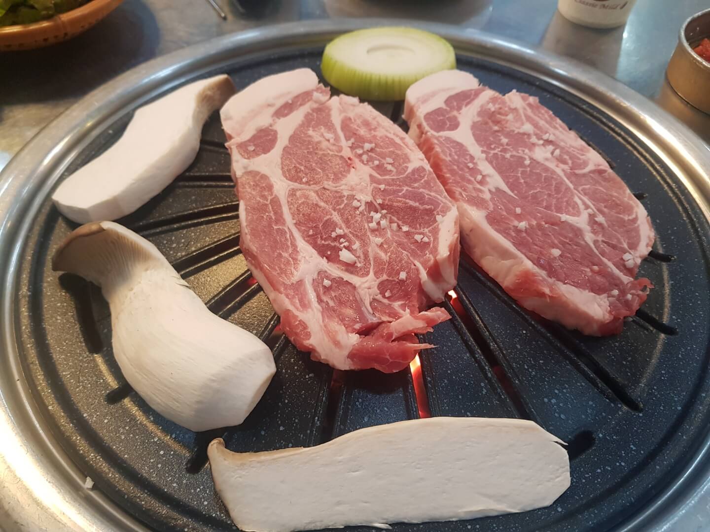 동대문구 회기 맛집 일번지 숯불 대왕 갈비 리뷰 가성비 목살 맛집