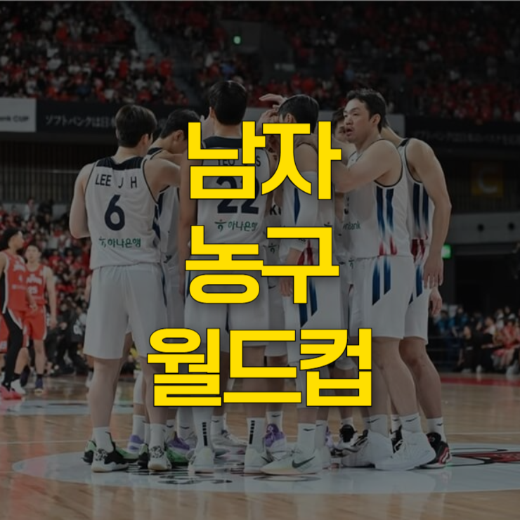남자-농구-월드컵-예선-중계-대표-사진